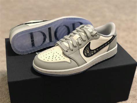 dior x air jordan 1 low top